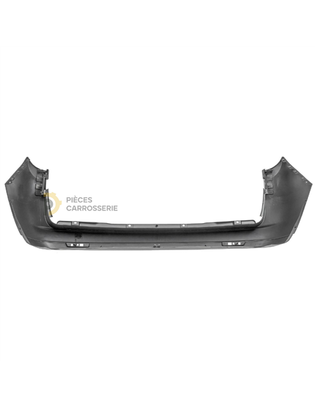 Pare-choc arrière Fiat DOBLO 263 2 portes noir compatible 2010-2015