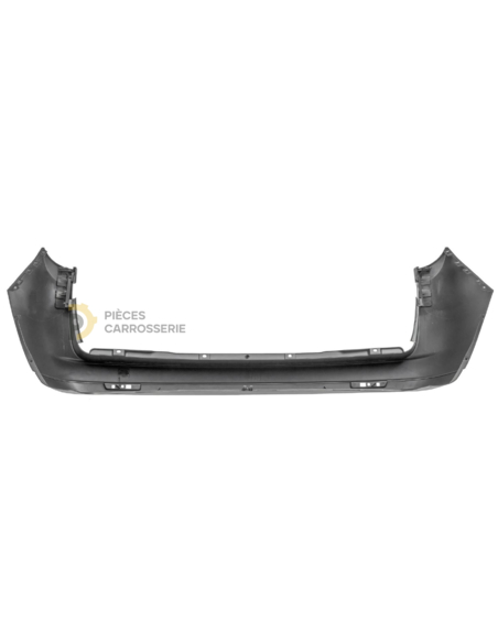 Pare-choc arrière Fiat DOBLO 263 2 portes noir compatible 2010-2015