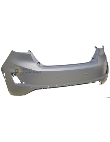 Pare-choc arrière Ford Fiesta VII Active, apprêté et peint