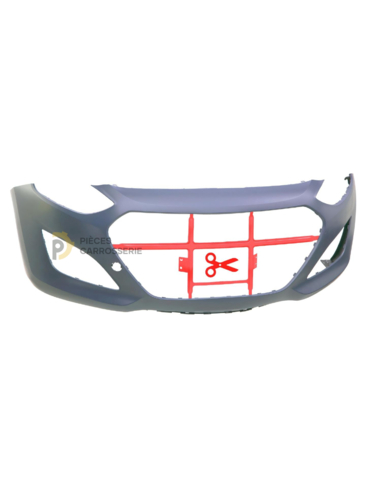 Pare-choc avant apprêté Hyundai I30 II (2012-2015) à peindre