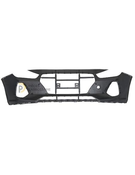 Pare-choc avant Hyundai i30 PD, noir sans apprêt, 2017-2020