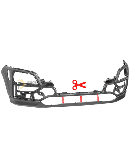 Pare-choc avant Hyundai KONA OS noir - Compatible 10/2017+