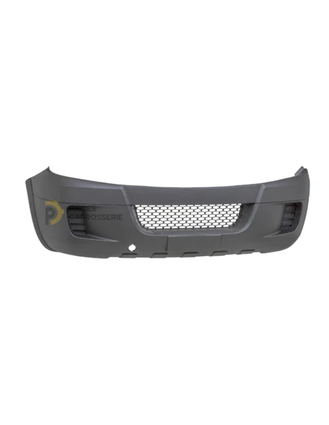 Pare-choc avant Iveco DAILY CITY noir - Compatible IVECO IV 08/06-02/12