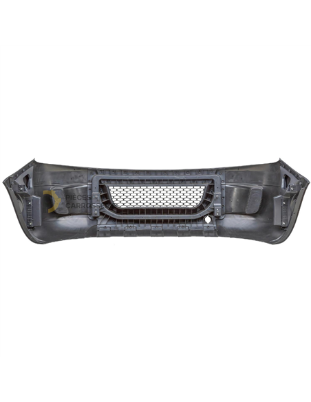 Pare-choc avant Iveco DAILY CITY noir - Compatible IVECO IV 08/06-02/12