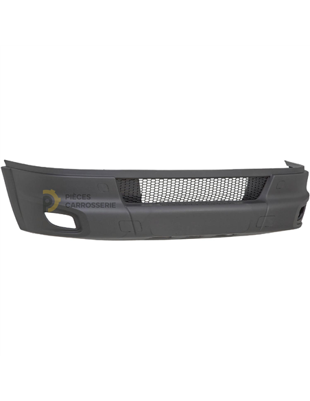 Pare-choc avant Iveco DAILY CITY noir avec sièges pour phares