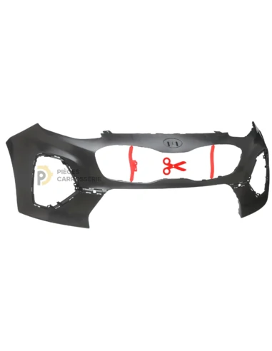 Pare-choc avant KIA SPORTAGE QL noir à peindre - 2018-2021