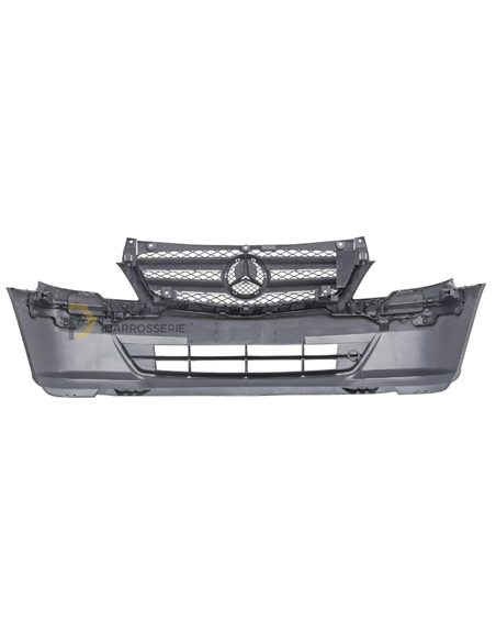 Pare-choc avant noir Mercedes VITO W639 avec grille