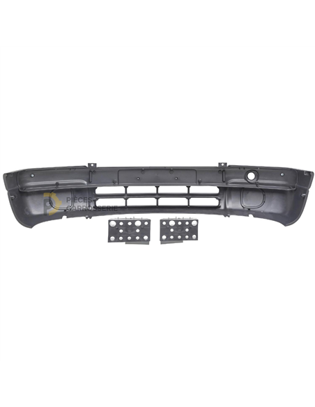 Pare-choc avant Nissan INTERSTAR noir - Compatible 2002-2003