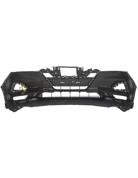 Pare-choc avant Nissan QASHQAI II J11, apprêté, 2 sièges capteurs