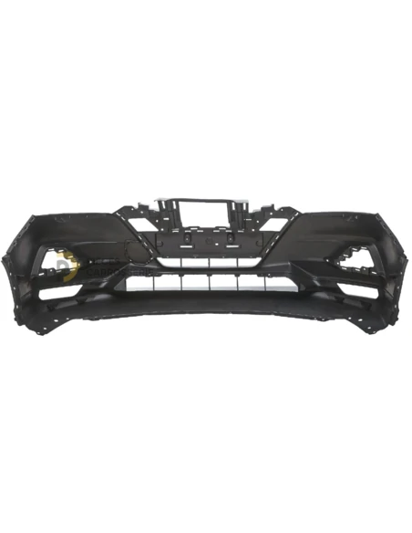 Pare-choc avant Nissan QASHQAI II J11, apprêté, 2 sièges capteurs