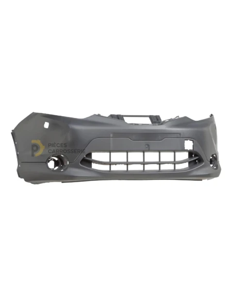 Pare-choc avant Nissan QASHQAI II J11 noir – avec lave-phares