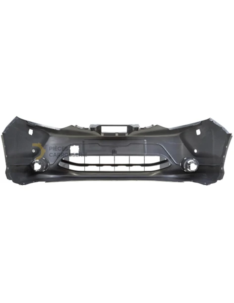 Pare-choc avant Nissan QASHQAI II J11 noir – avec lave-phares 2