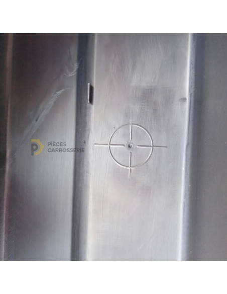 Pare-choc arrière Opel VIVARO B noir à peindre, mod. 2014-2019