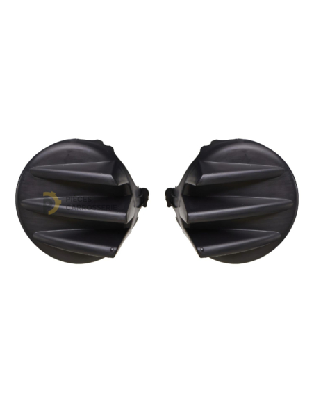 Jeu couvre-phare Pare-choc avant Peugeot 1007 et Citroën Jumpy II