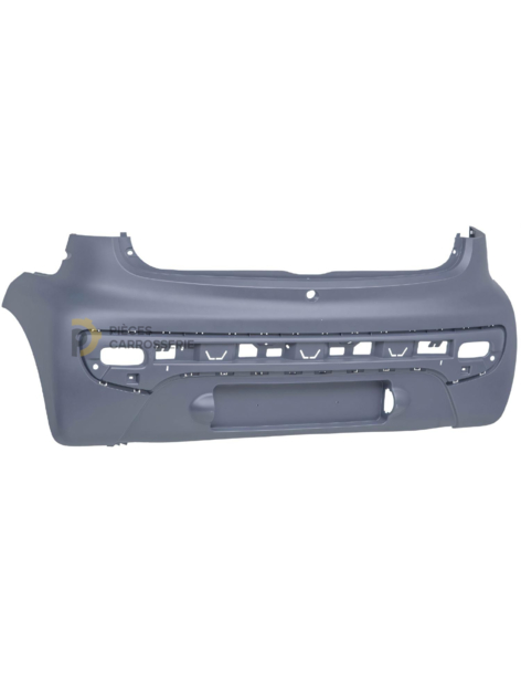 Pare-choc arrière Peugeot 107 avec apprêt, à peindre.