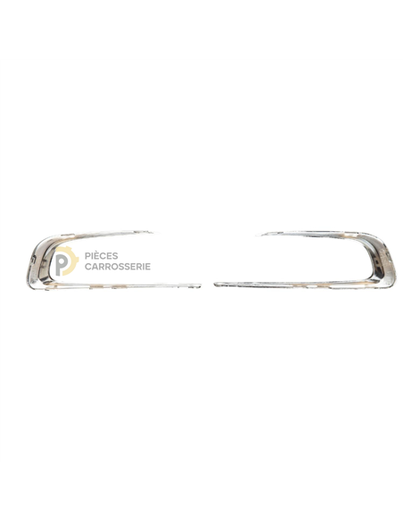 Jeux enjoliveur chrome pour pare-choc avant Peugeot 2008 I