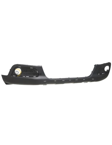 Pare-choc avant noir Peugeot 2008 I avec trous accessoires