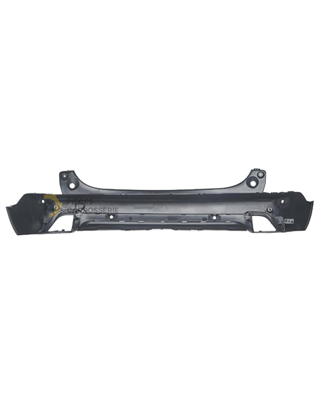 Centre Pare-choc arrière Peugeot 2008 noir, 4 sièges + capteurs