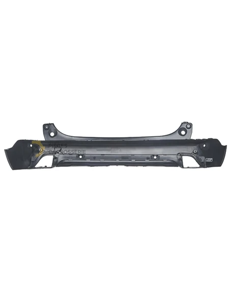 Centre Pare-choc arrière Peugeot 2008 noir, 4 sièges + capteurs