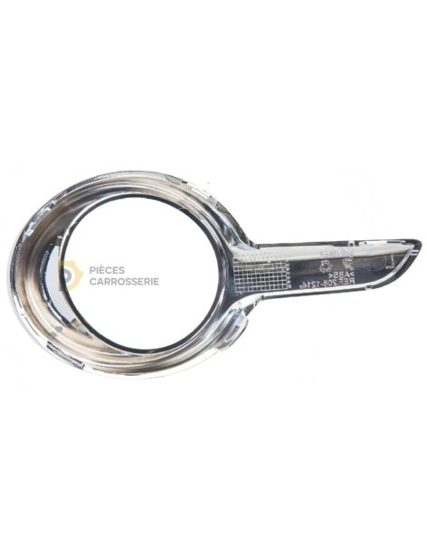 Enjoliveur inférieur droit chromé pour Peugeot 208 I 2012-2015 2