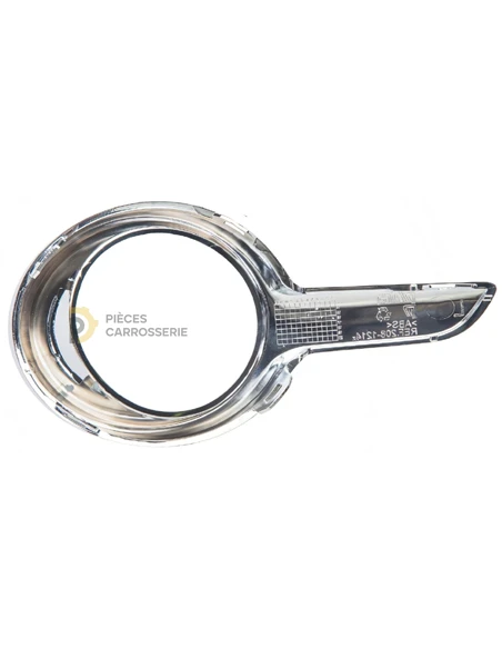 Enjoliveur inférieur droit chromé pour Peugeot 208 I 2012-2015