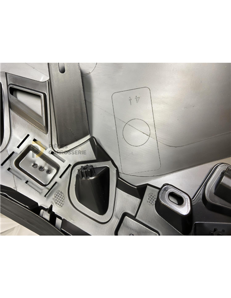 Pare-choc avant Peugeot 208 apprêté à peindre - Compatible II