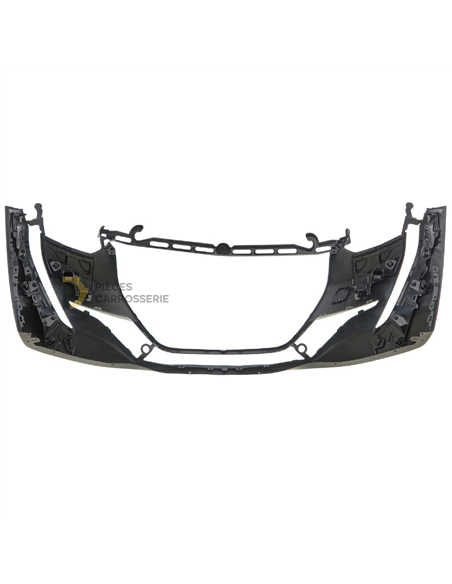 Pare-choc avant Peugeot 208 apprêté à peindre - Compatible II