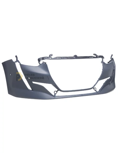 Pare-choc avant Peugeot 208 II apprêté, 4 trous capteurs