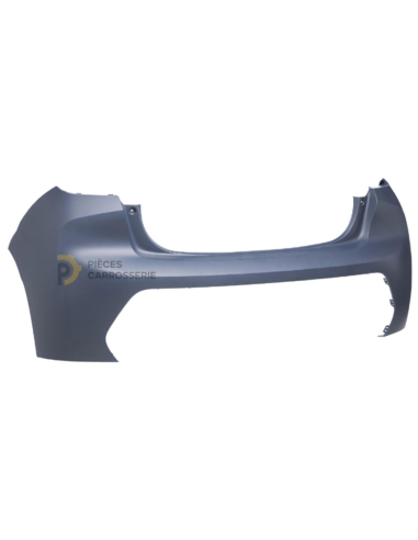 Pare-choc arrière prêt à peindre pour Peugeot 208 II 2019+