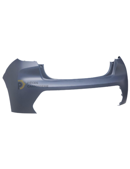 Pare-choc arrière prêt à peindre pour Peugeot 208 II 2019+