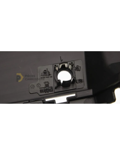 Pare-choc arrière noir Peugeot 208 II avec capteurs intégrés 2