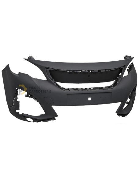 Pare-choc avant Peugeot 3008 HALOGEN apprêté, compatible II