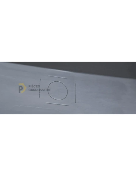 Pare-choc arrière Peugeot 308 - Apprêté, à peindre, compatible 2