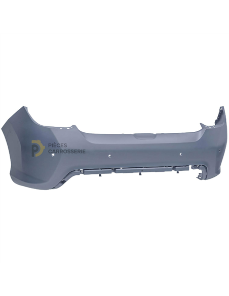 Pare-choc arrière Peugeot 308 Sport 08 - à peindre, capteurs