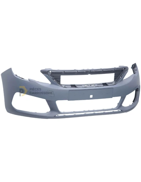 Pare-choc avant Peugeot 308 II à peindre - Compatible 2017-2021