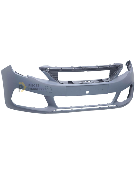 Pare-choc avant Peugeot 308 II à peindre - Compatible 2017-2021