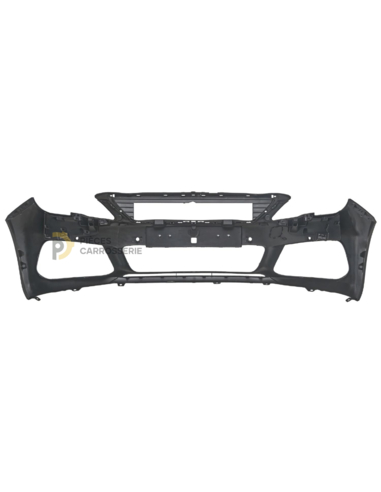 Pare-choc avant Peugeot 308 II - prêt à peindre, 4 capteurs