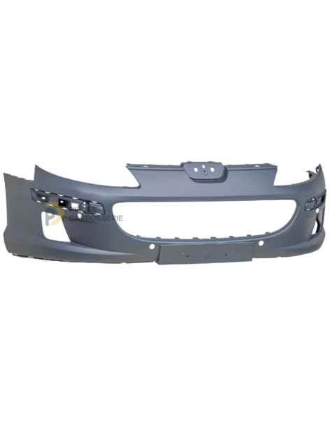 Pare-choc avant Peugeot 407 à peindre avec apprêt, 4 sièges