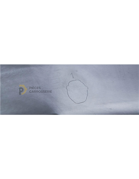 Pare-choc arrière Peugeot 407 SW à peindre, modèle 04/08