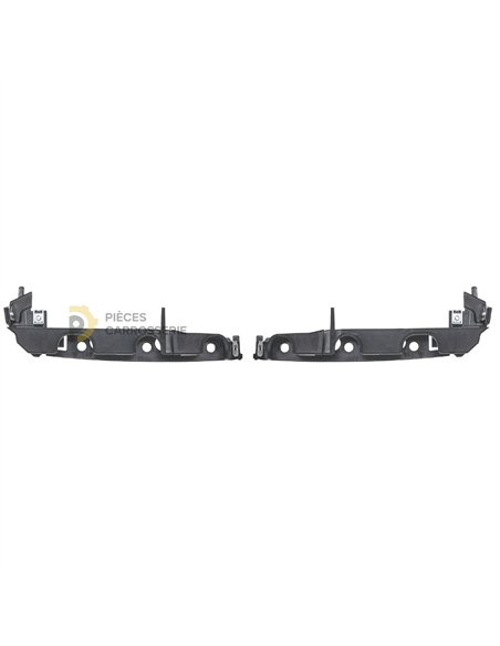 Jeu de supports Pare-choc avant pour Peugeot 407 (2004-2008)