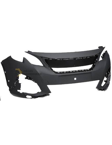 Pare-choc avant Peugeot 5008 LED - Préparé pour peinture