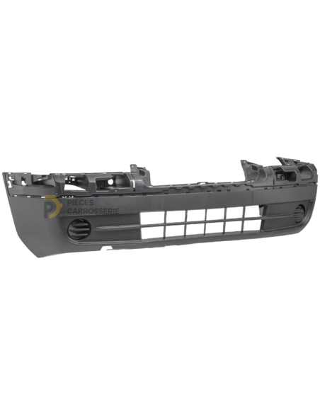 Pare-choc avant Peugeot Expert I noir à peindre, prédisposé AB