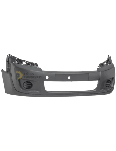 Pare-choc avant Peugeot EXPERT II noir | Compatible 2007-2016