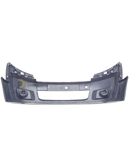 Pare-choc avant Peugeot EXPERT II noir | Compatible 2007-2016