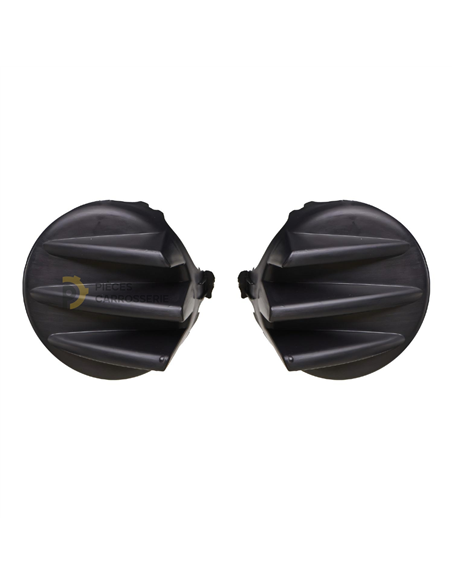 Jeu couvre-phare Pare-choc avant pour Peugeot & Citroën Jumpy