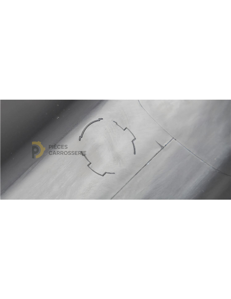 Pare-choc arrière Peugeot PARTNER apprêté - Compatible Berlingo