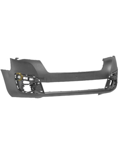 Pare-choc avant Peugeot PARTNER noir, compatible Citroën Berlingo