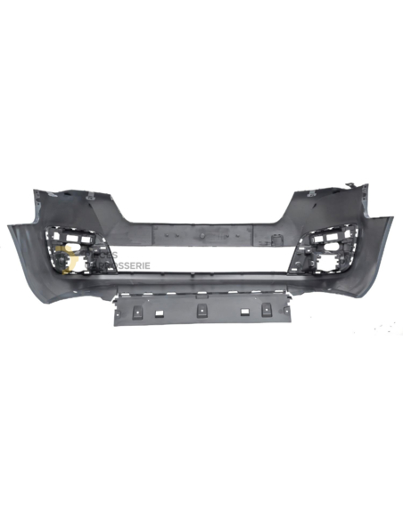 Pare-choc avant Peugeot PARTNER noir, compatible Citroën Berlingo