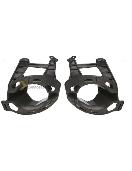 Jeu de Calandre Renault CLIO III avec siège pour phare avant