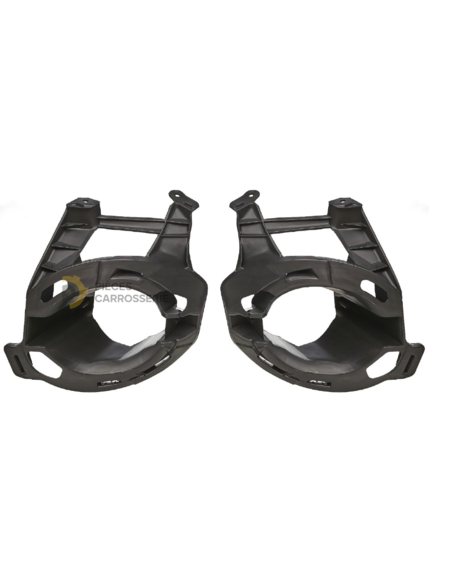 Jeu de Calandre Renault CLIO III avec siège pour phare avant